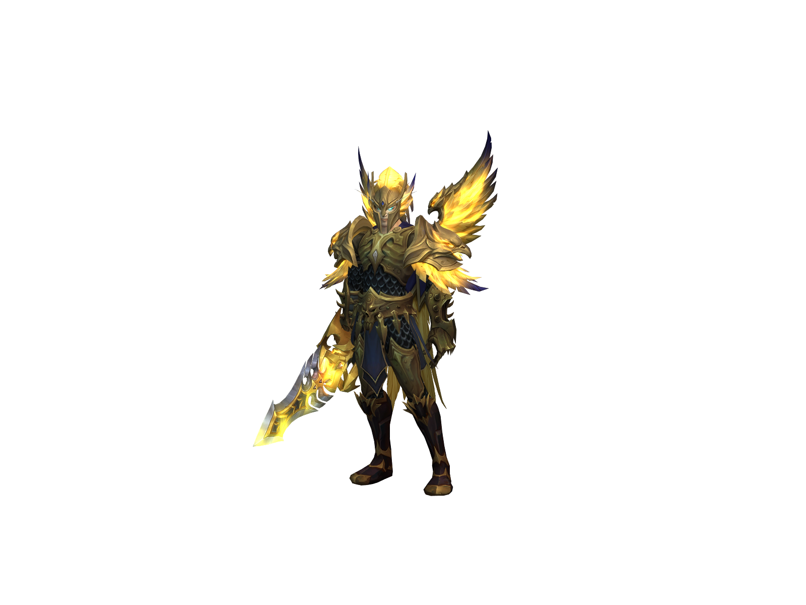 Demestic 3D character render