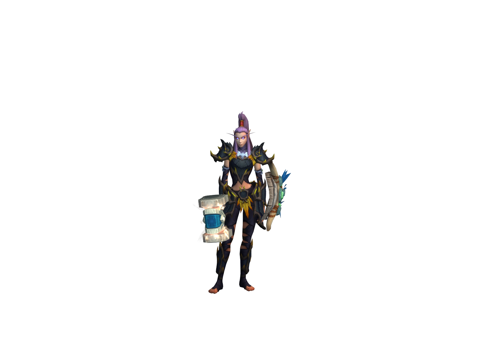 Støckings 3D character render