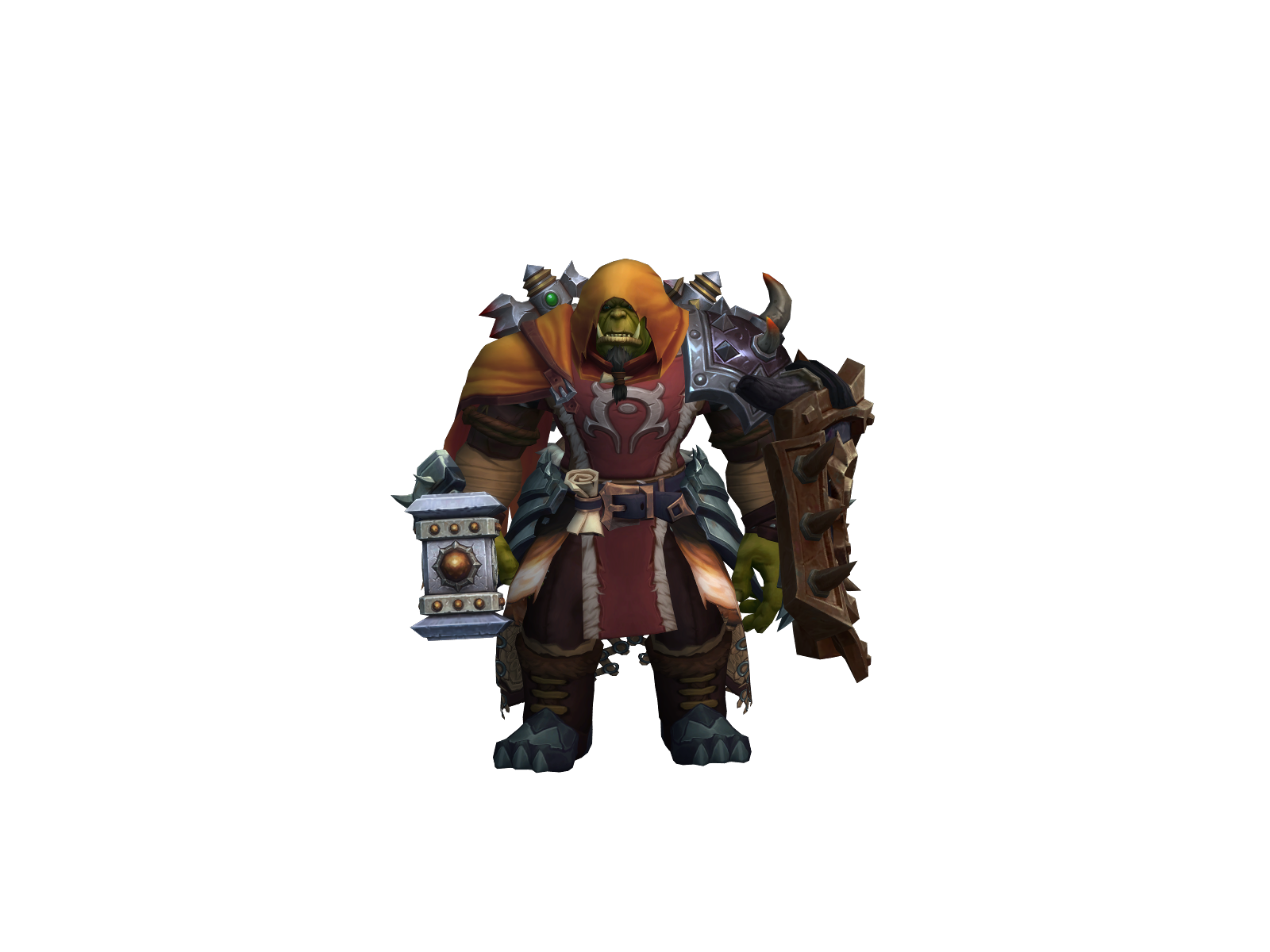 Draghnar 3D character render