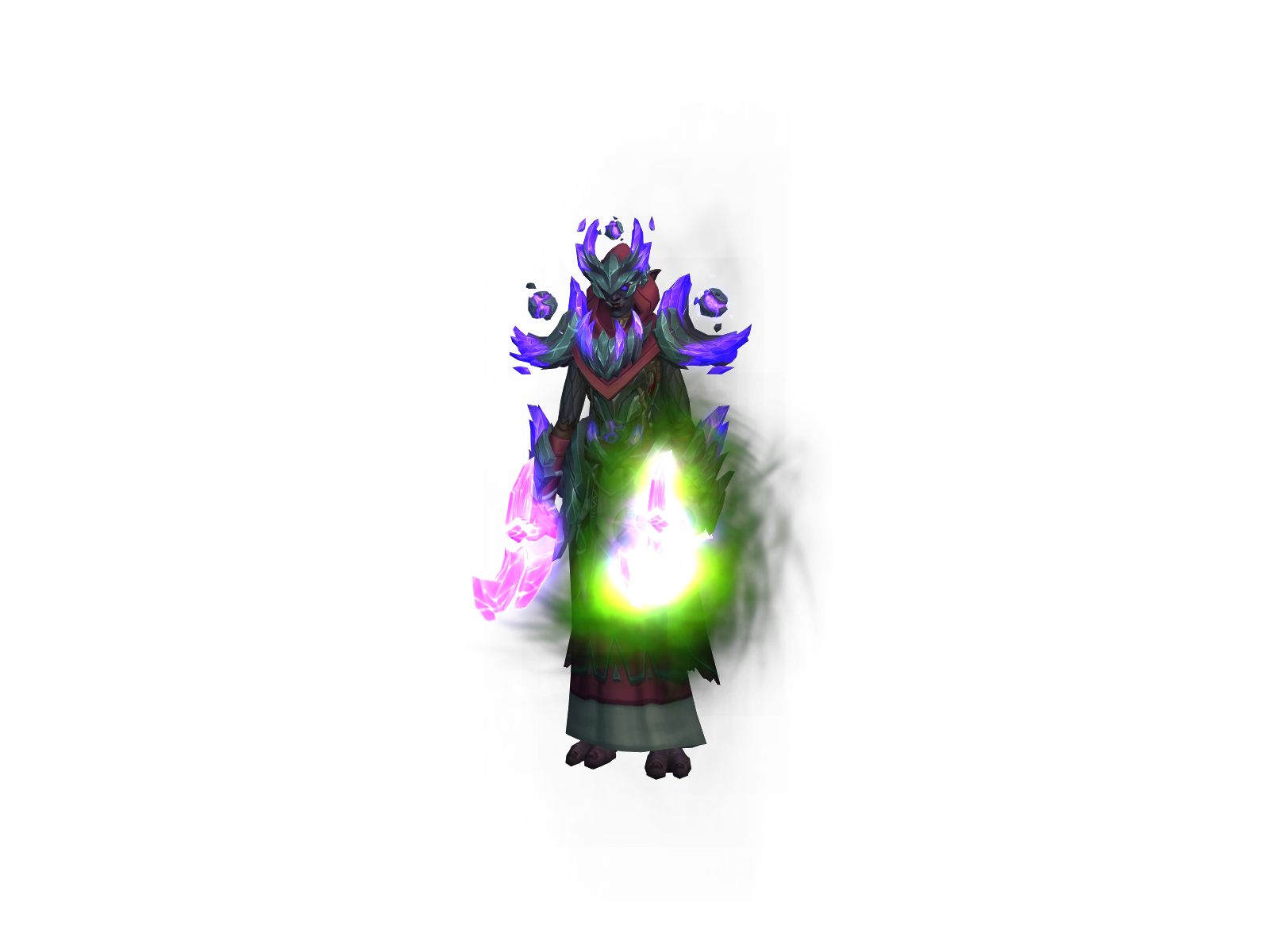 Míyù 3D character render
