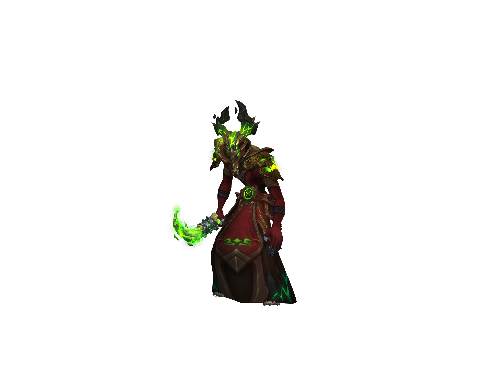 Necrothul 3D character render