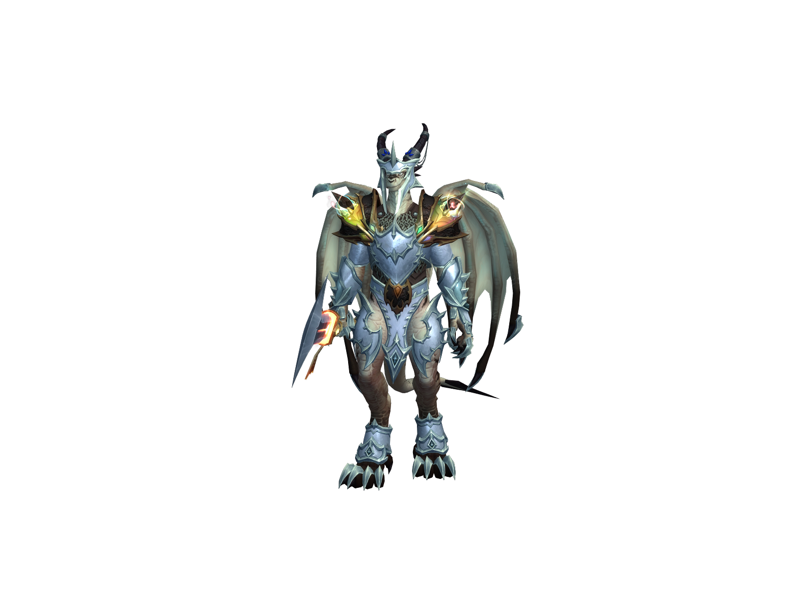 Antharek 3D character render