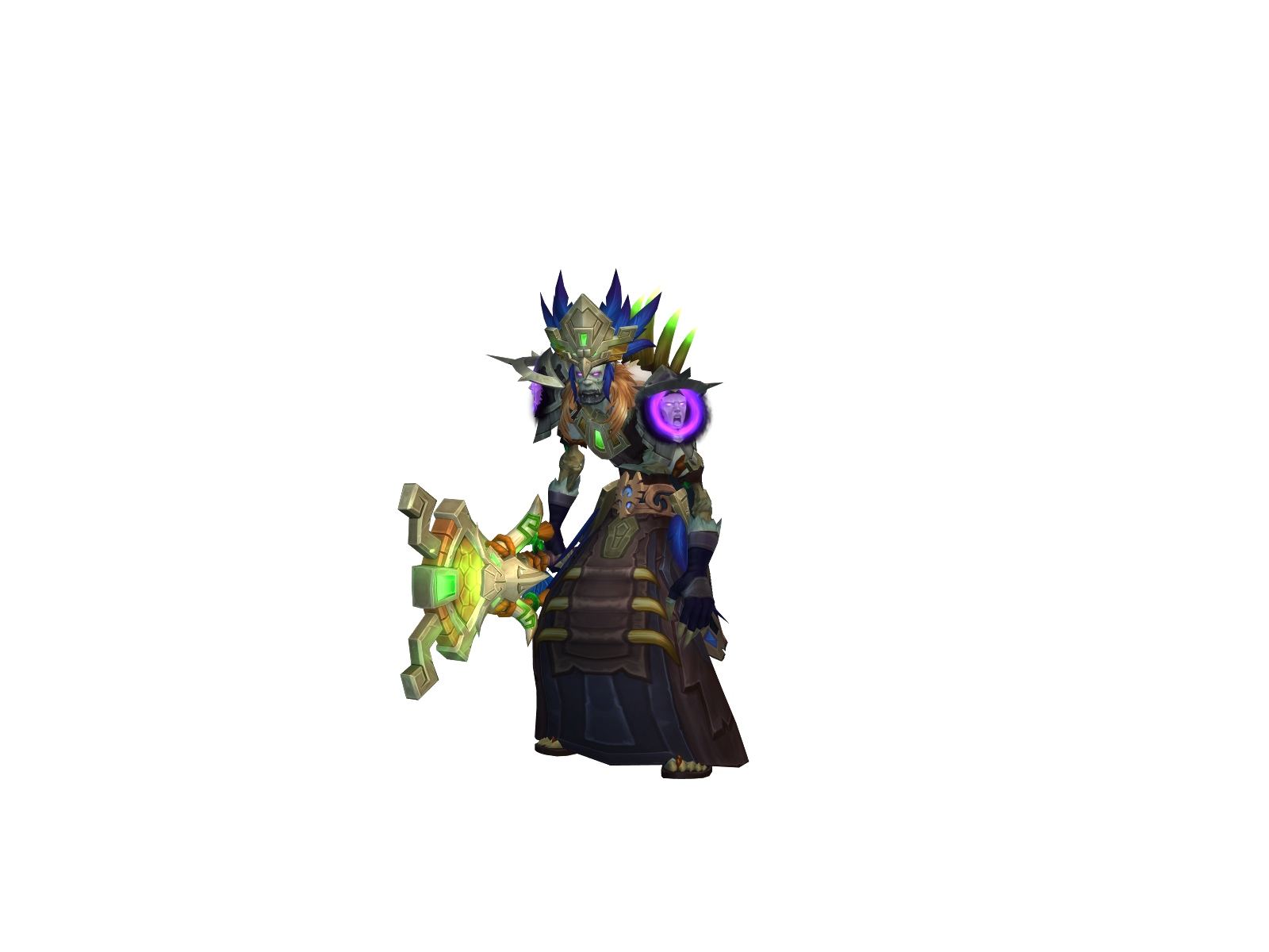 Alwaysded character render