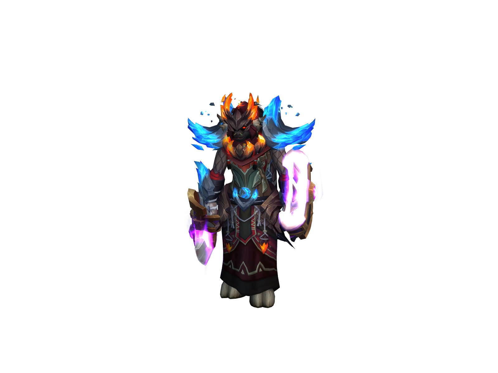 Ðärkârchønyx 3D character render