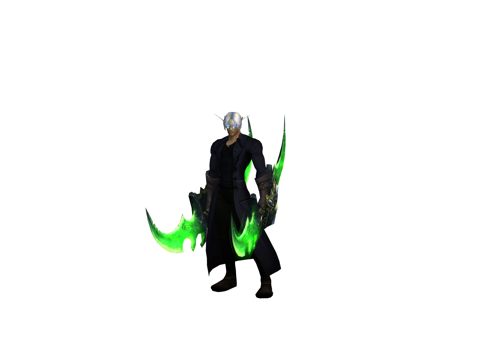 Kéz 3D character render