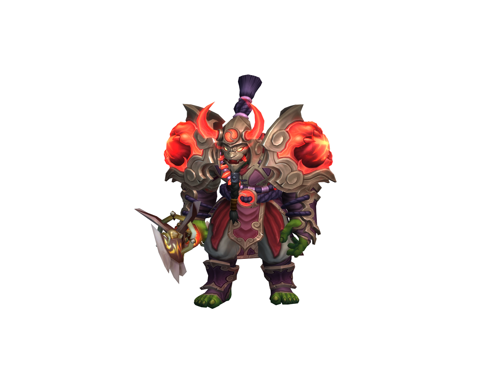 Raakadepo 3D character render