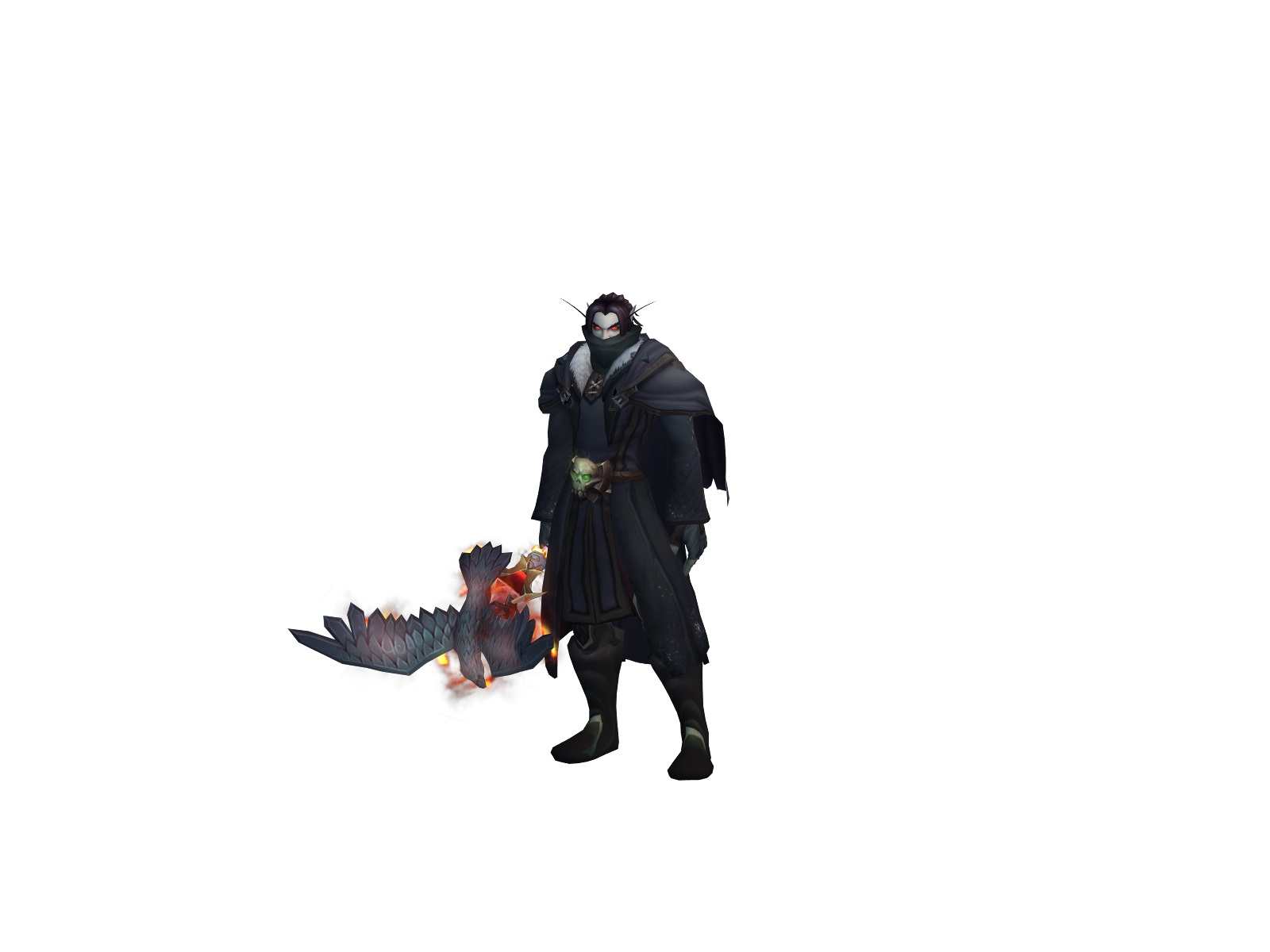 Gunhands 3D character render