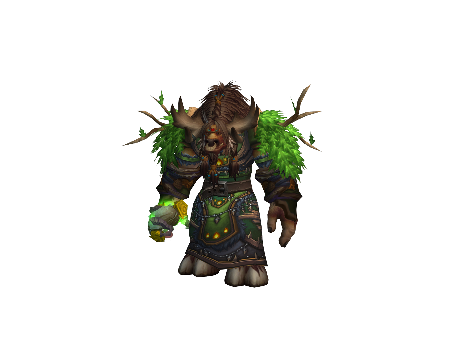Móónfire 3D character render