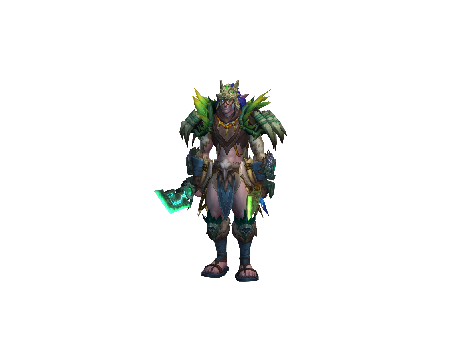 Alilich 3D character render