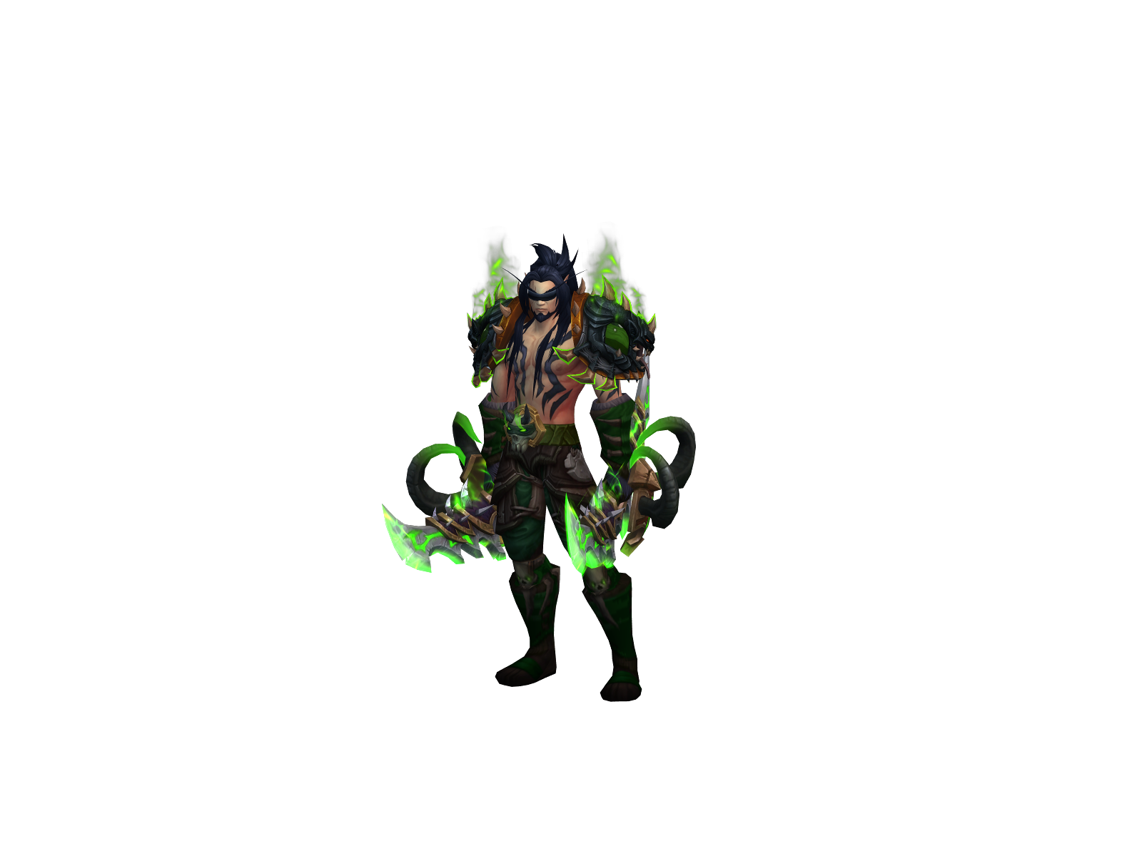 Símpadh 3D character render