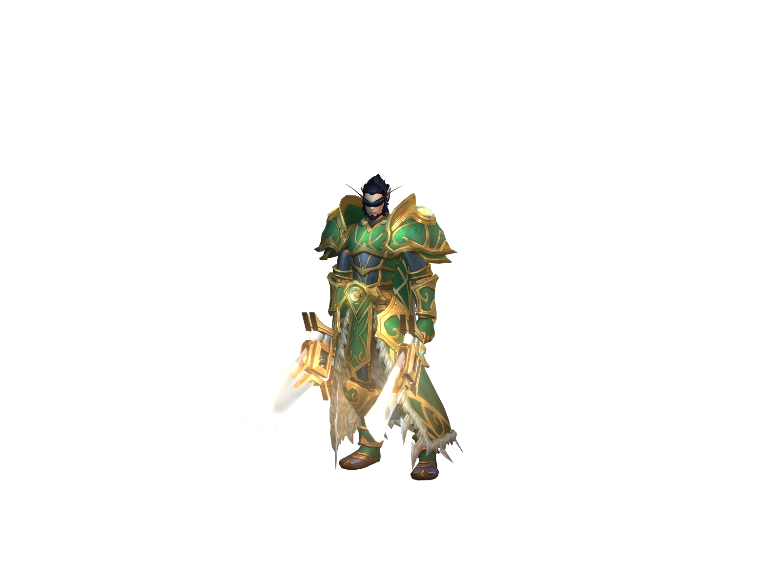 Tyvros 3D character render