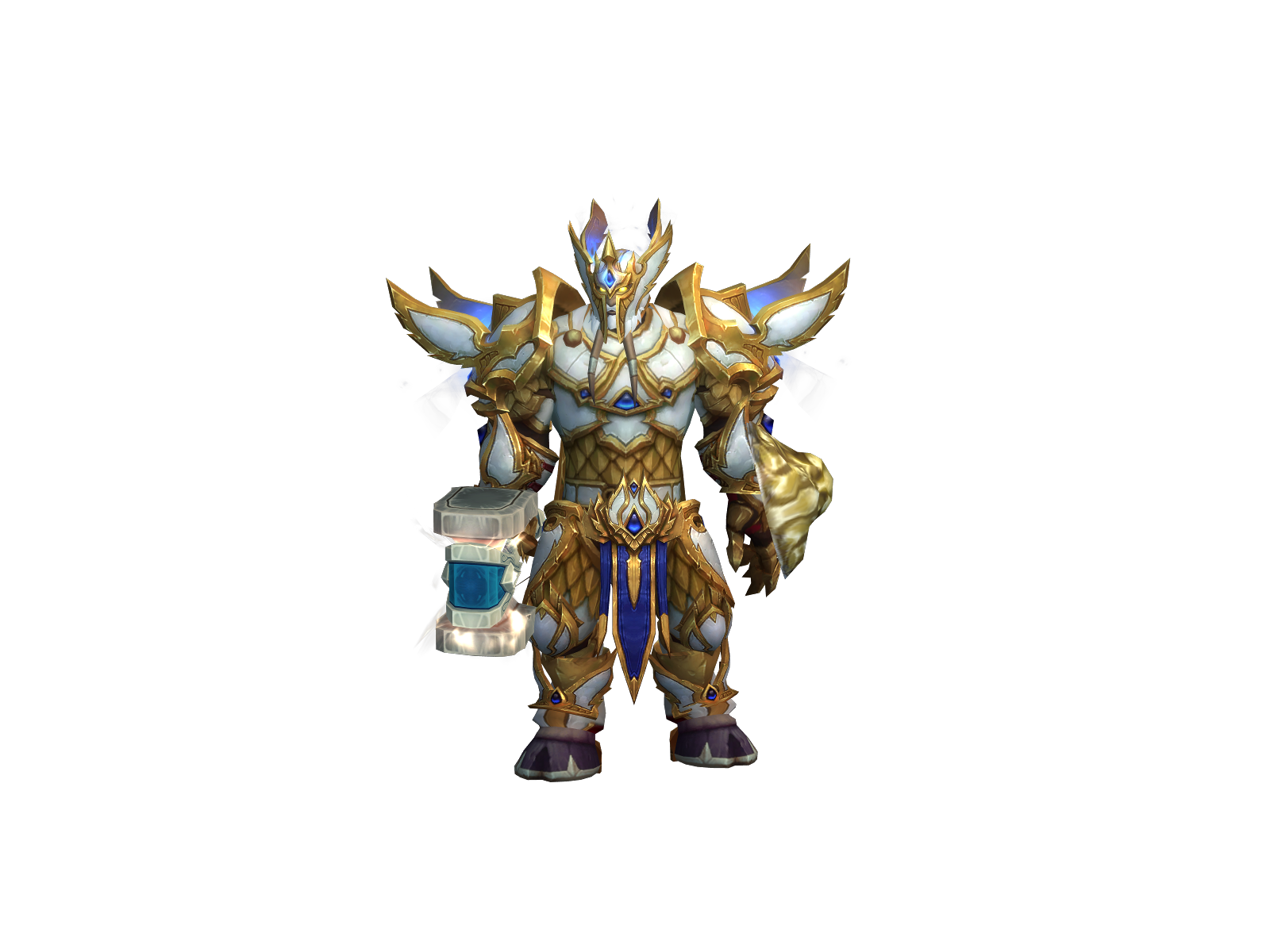 Dahdraenei 3D character render