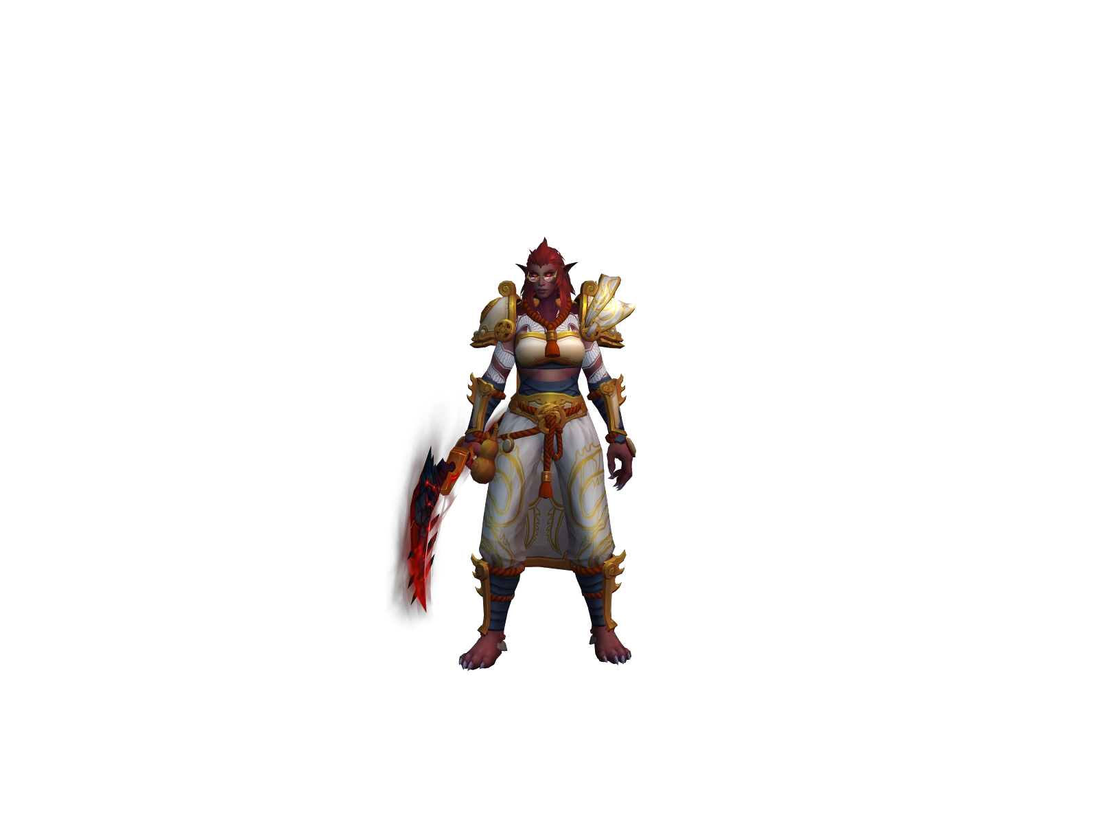 Yoru 3D character render