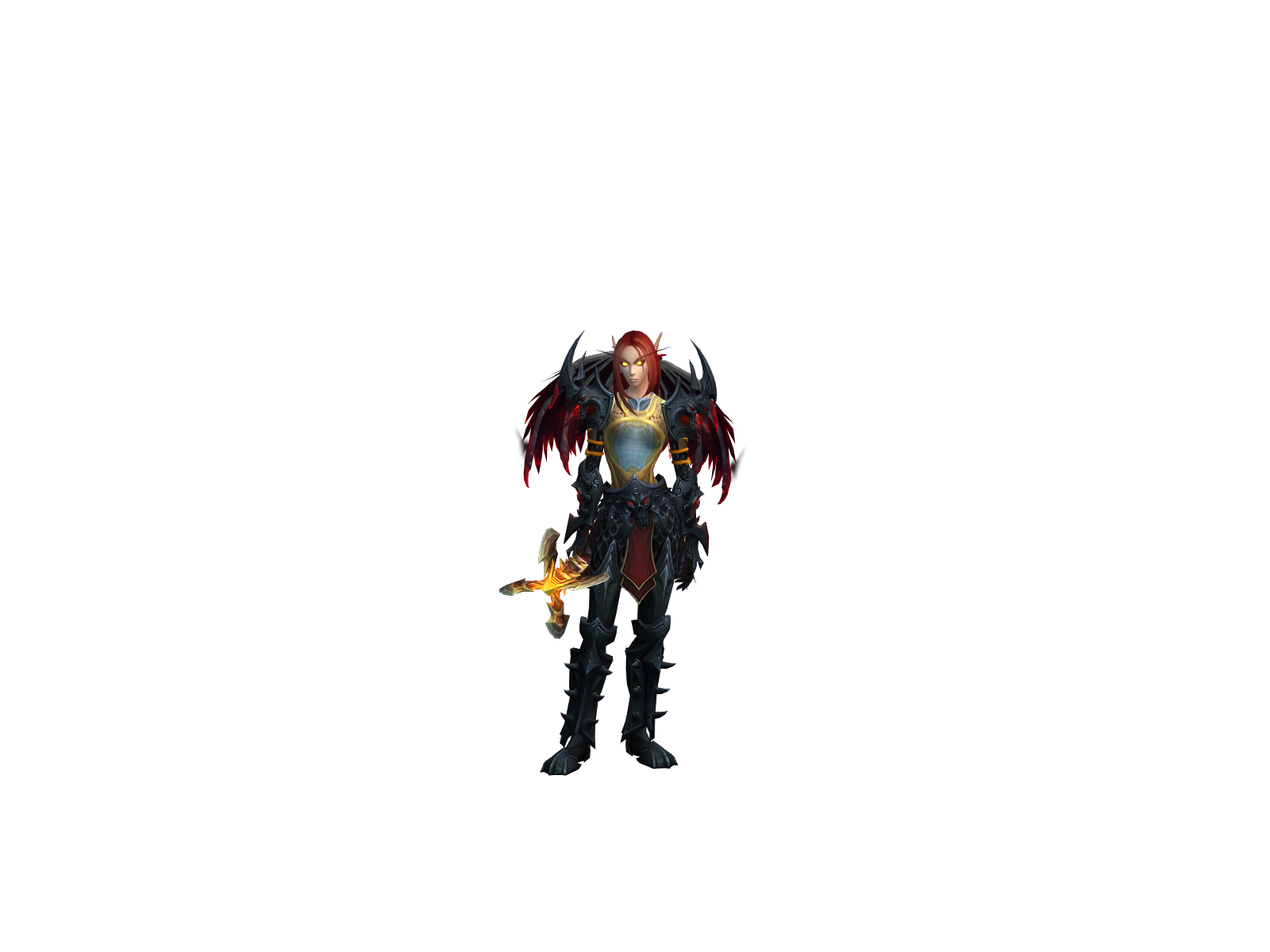 Khouldal 3D character render