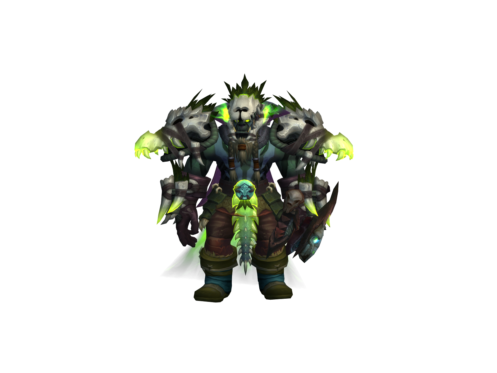 Hellstring 3D character render