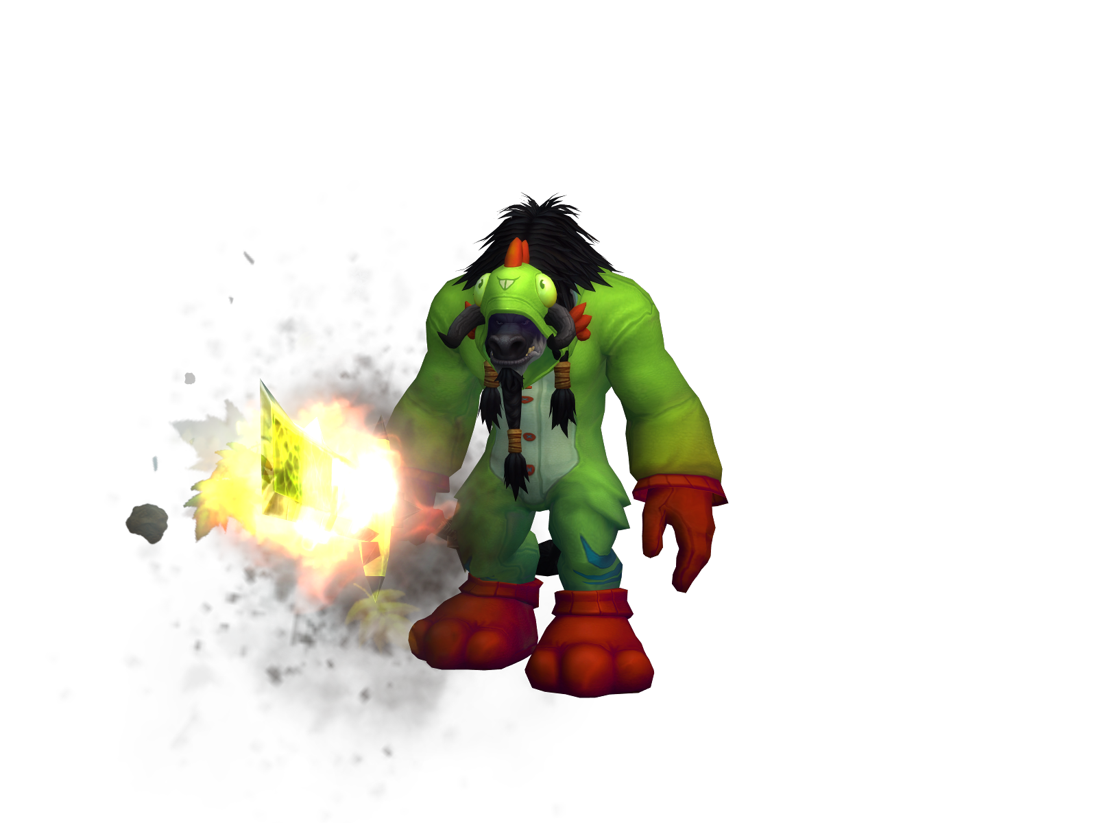 Môsby 3D character render