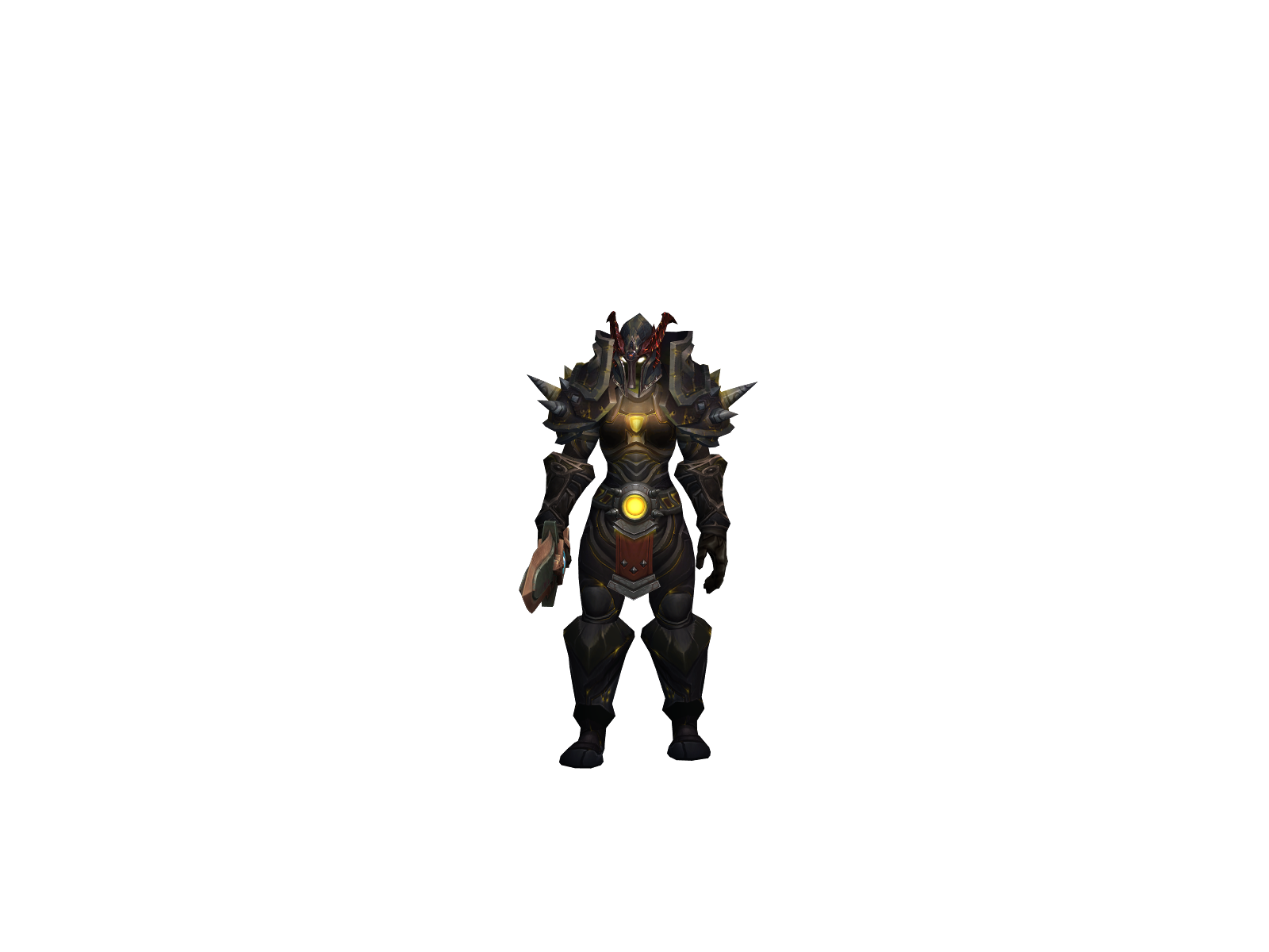 Panzèrina 3D character render