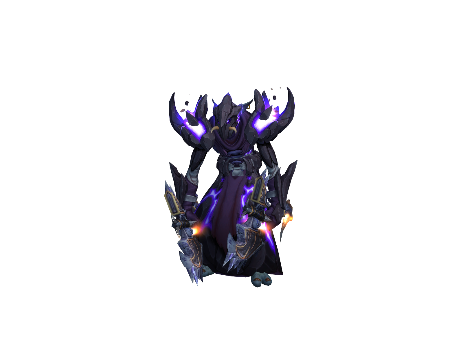 Hendies 3D character render