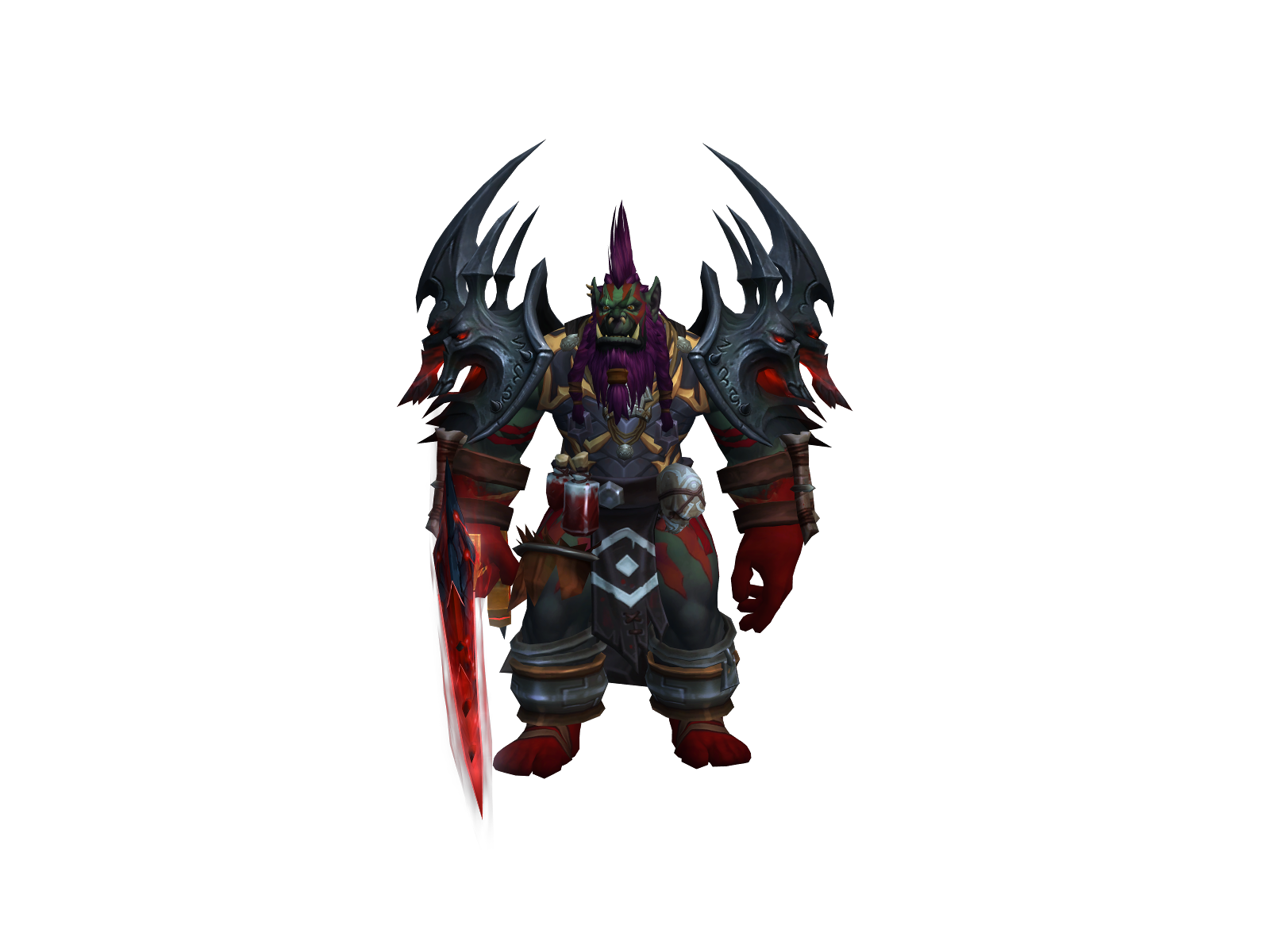 warssong 3D character render