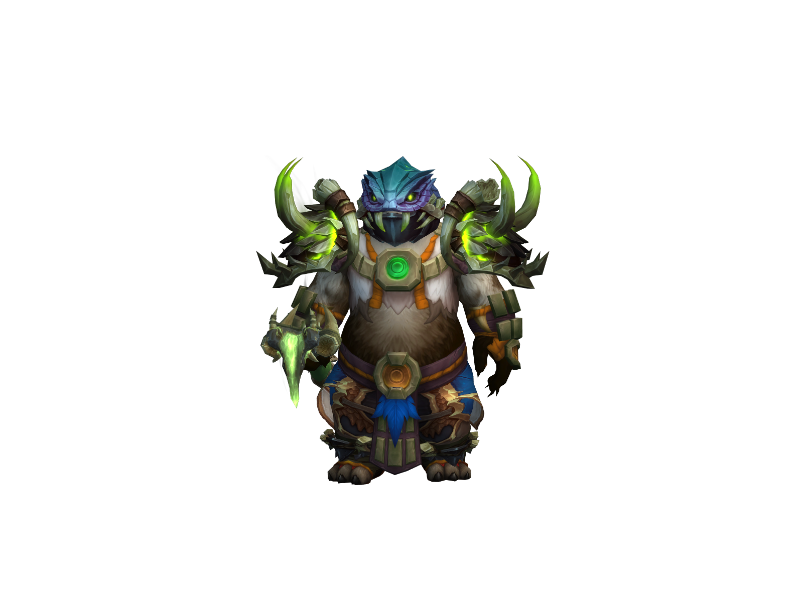Grasoteca 3D character render