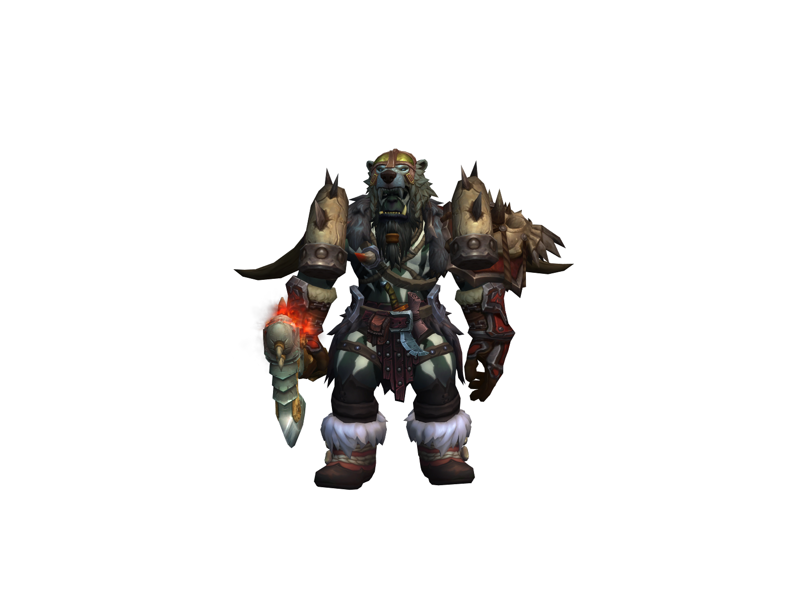 Deimox 3D character render