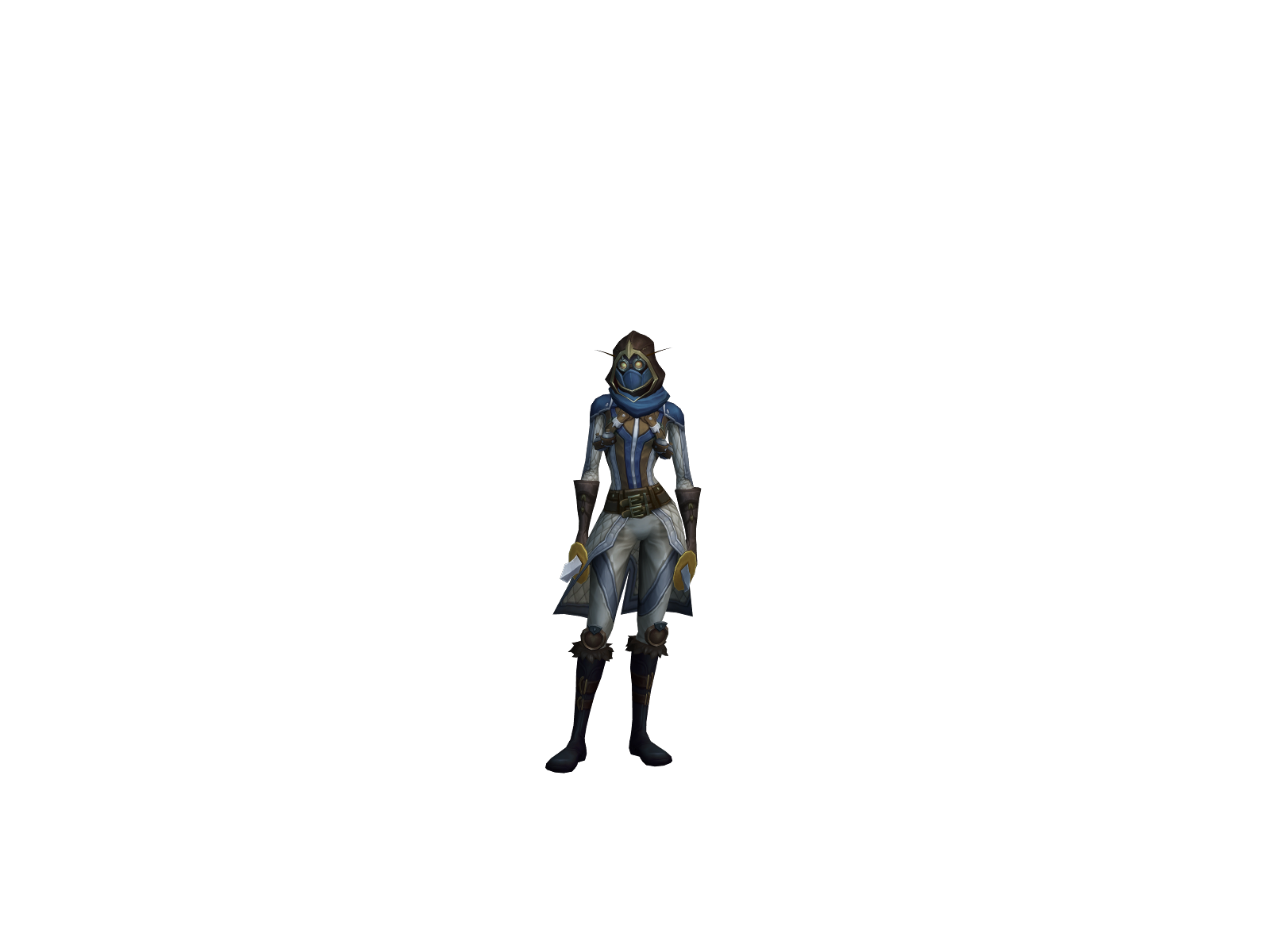 Flipz 3D character render
