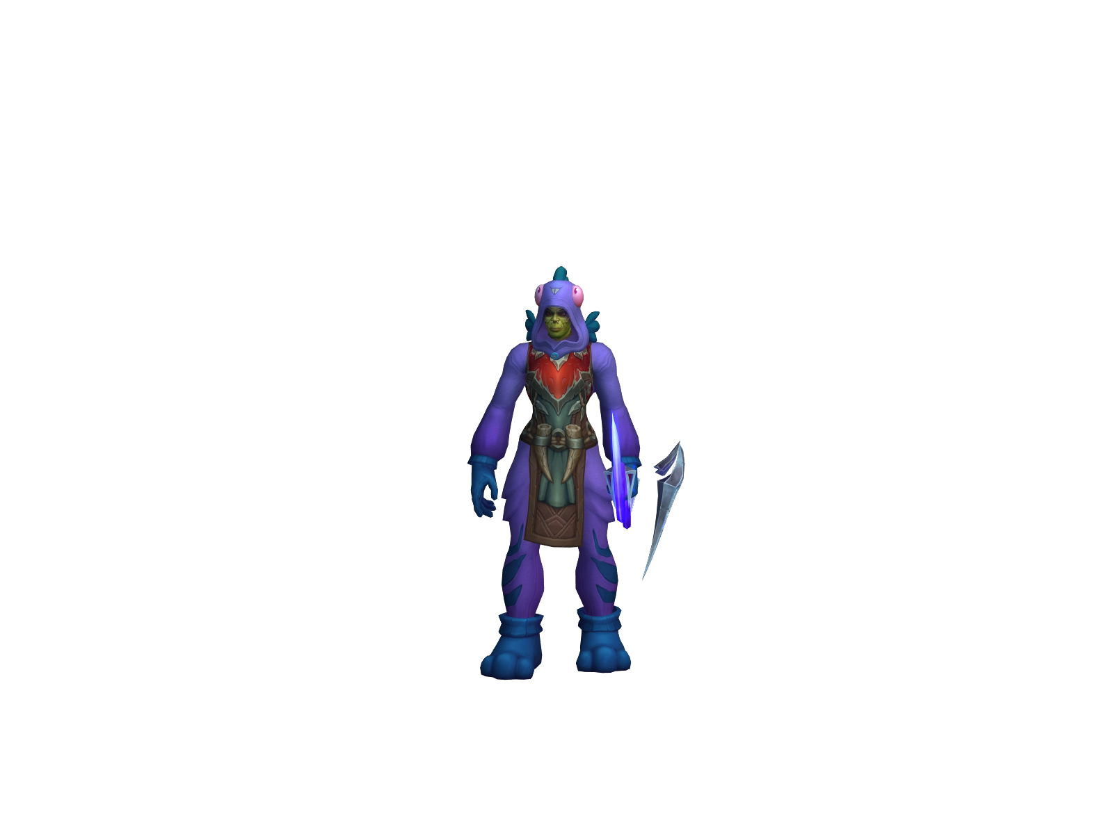 Pprorc 3D character render