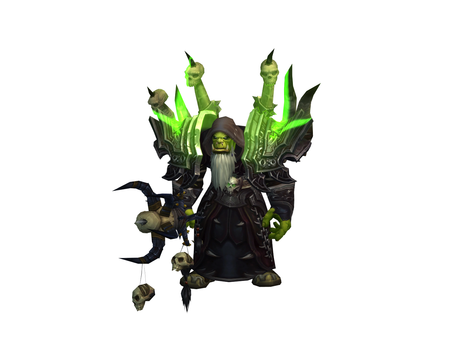Harkzog 3D character render