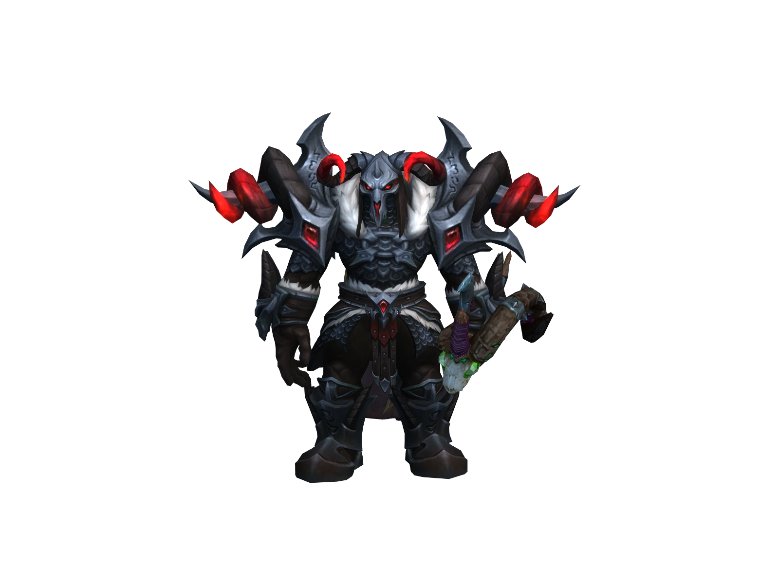 Rathax 3D character render