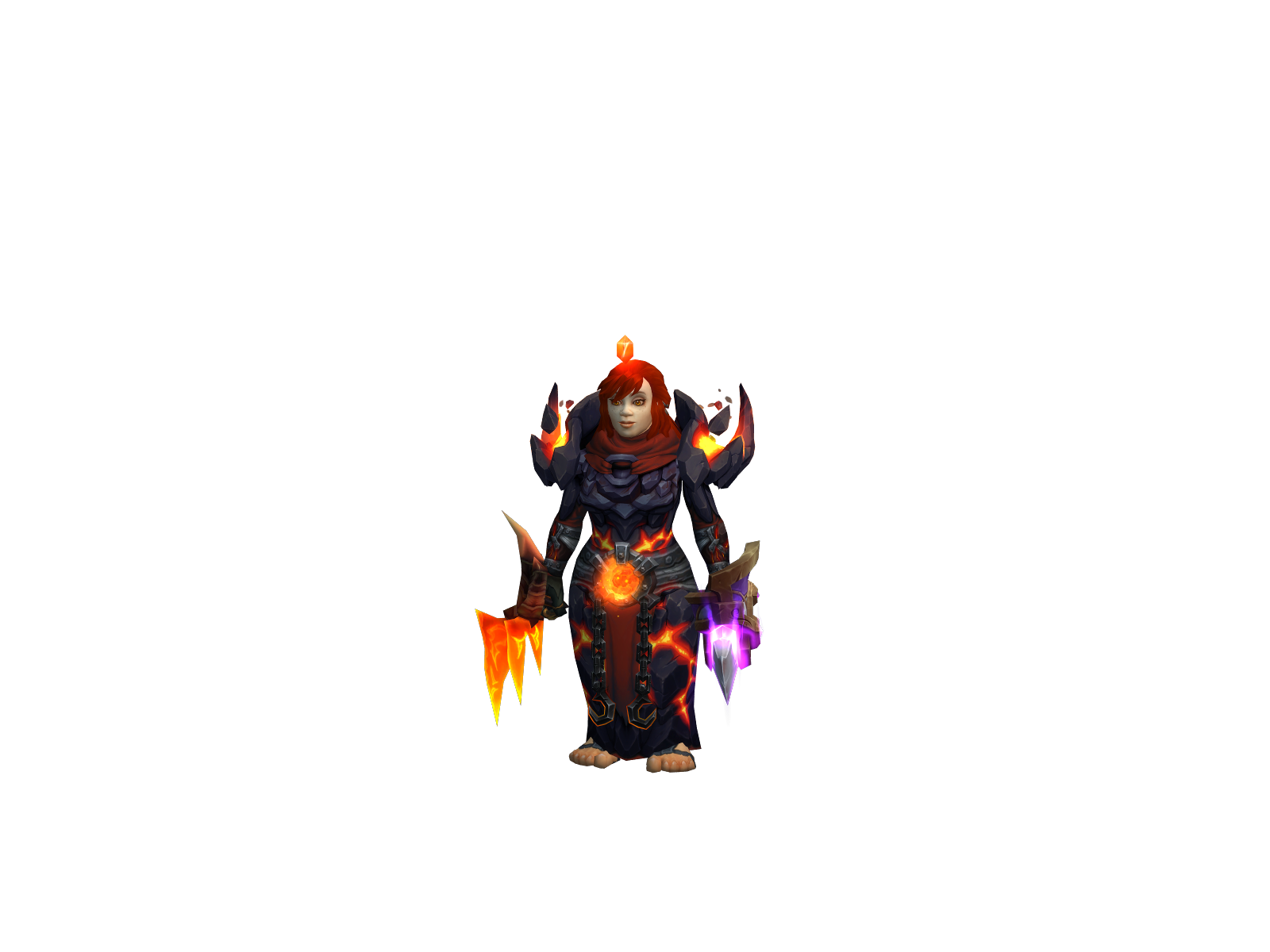 Yaxley 3D character render