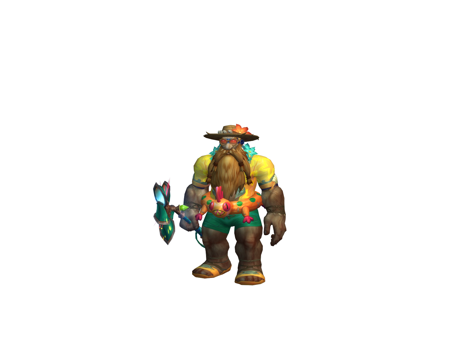 Xll 3D character render