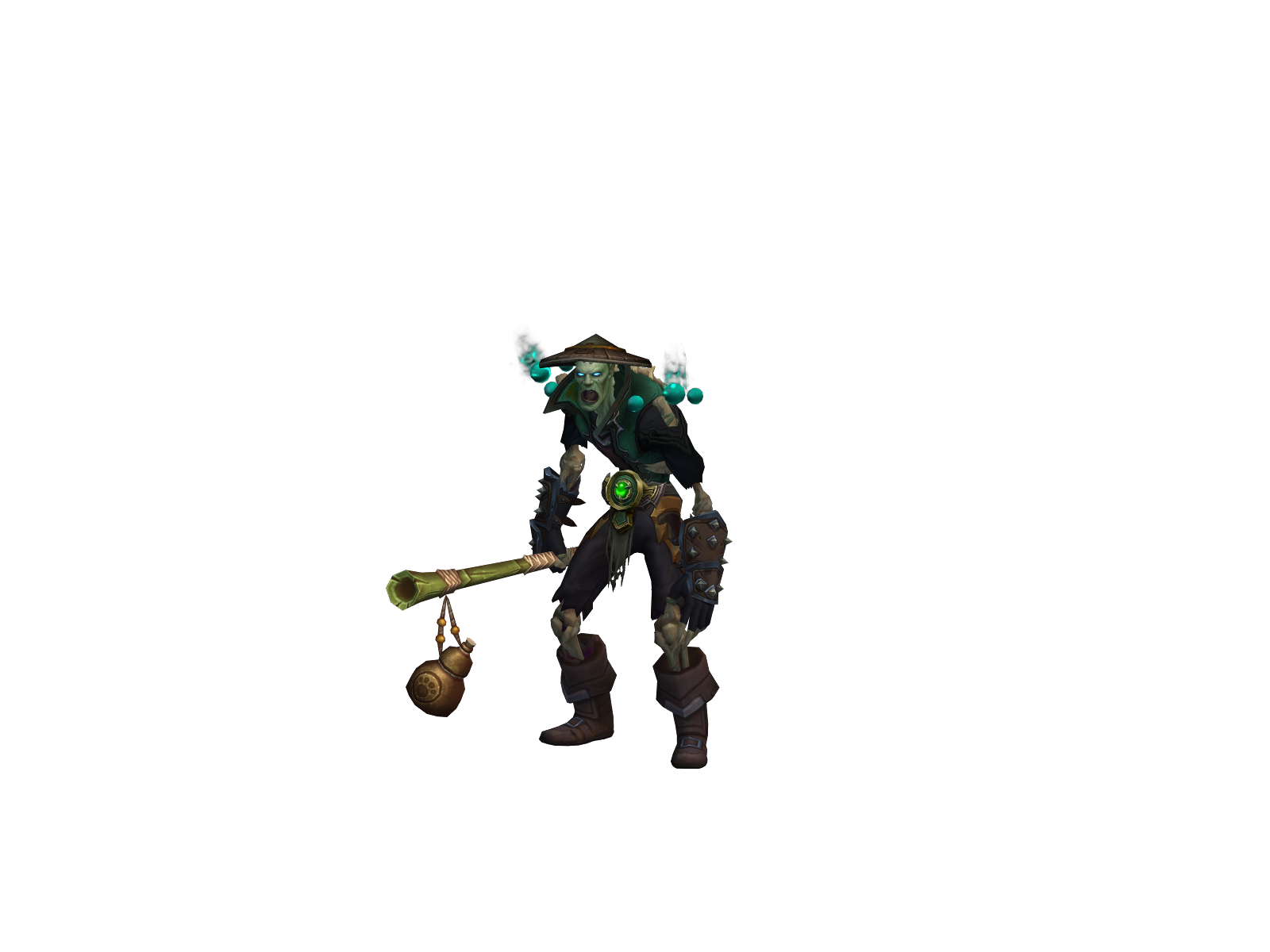 Necrozen 3D character render