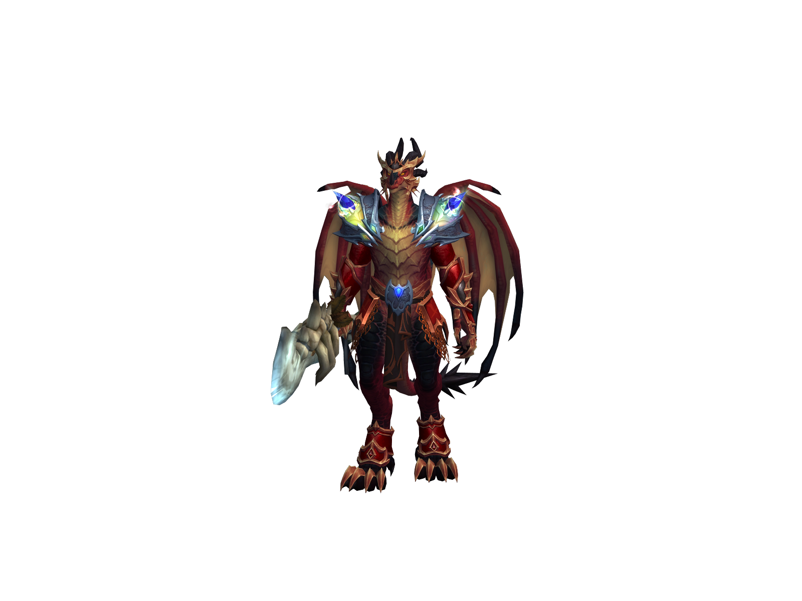 Evovo character render