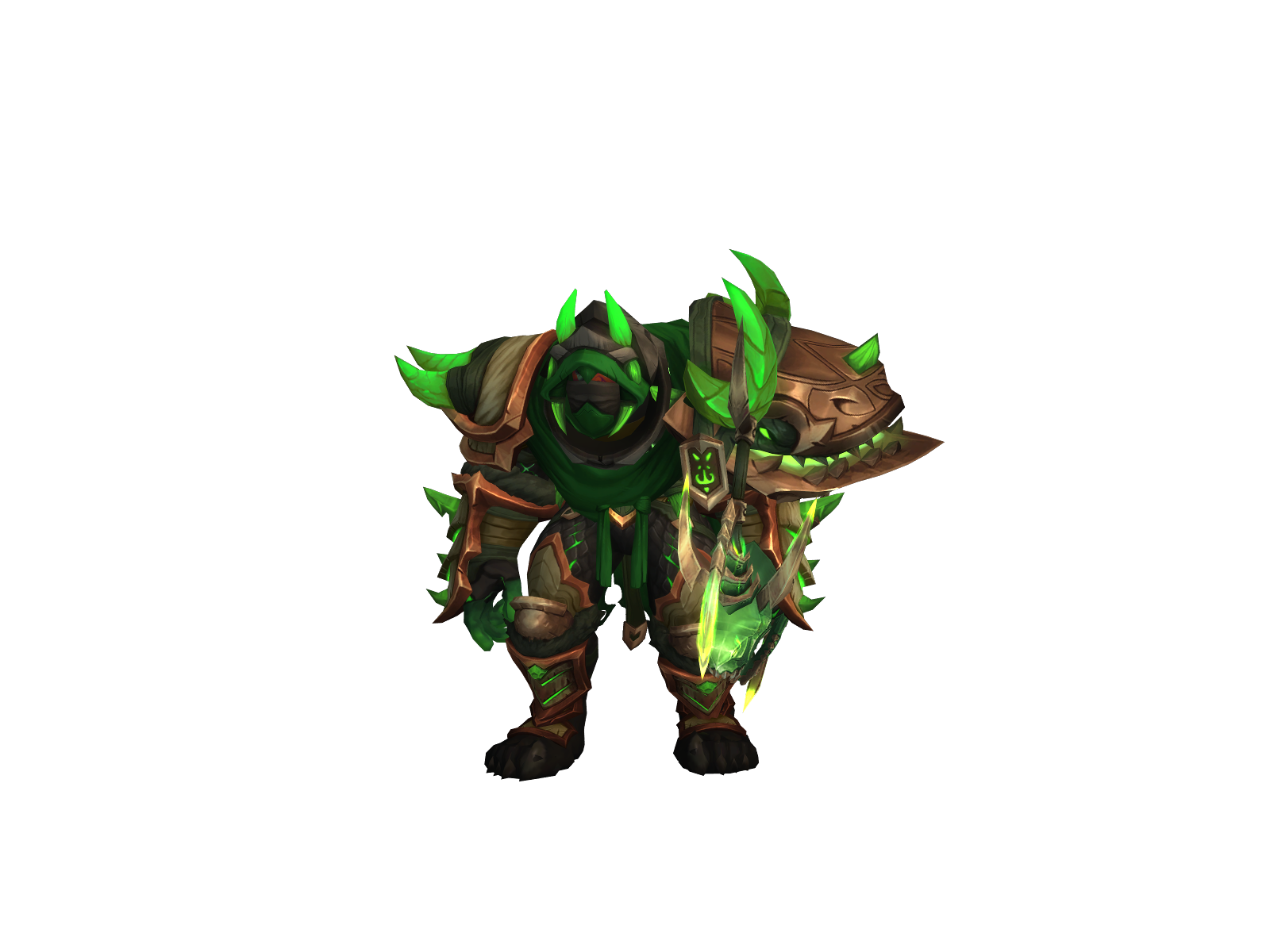 Schietgebed 3D character render