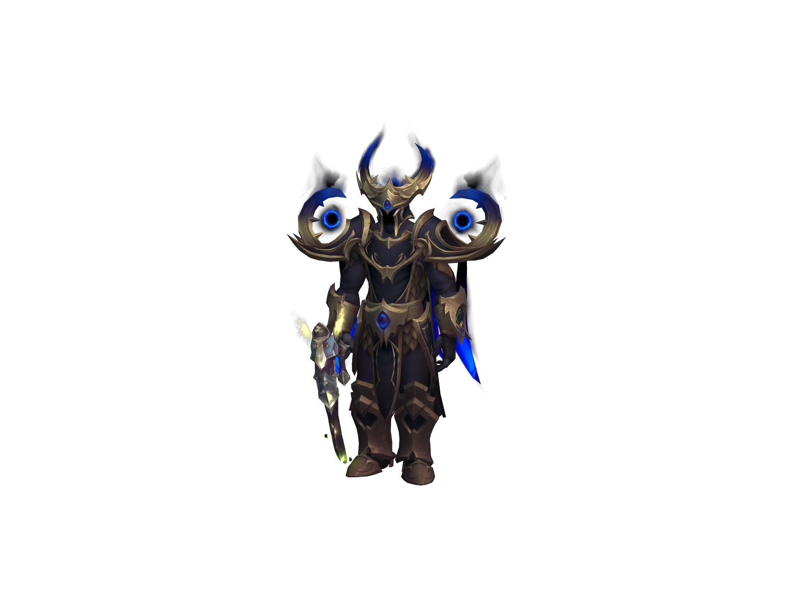 Shadohand 3D character render