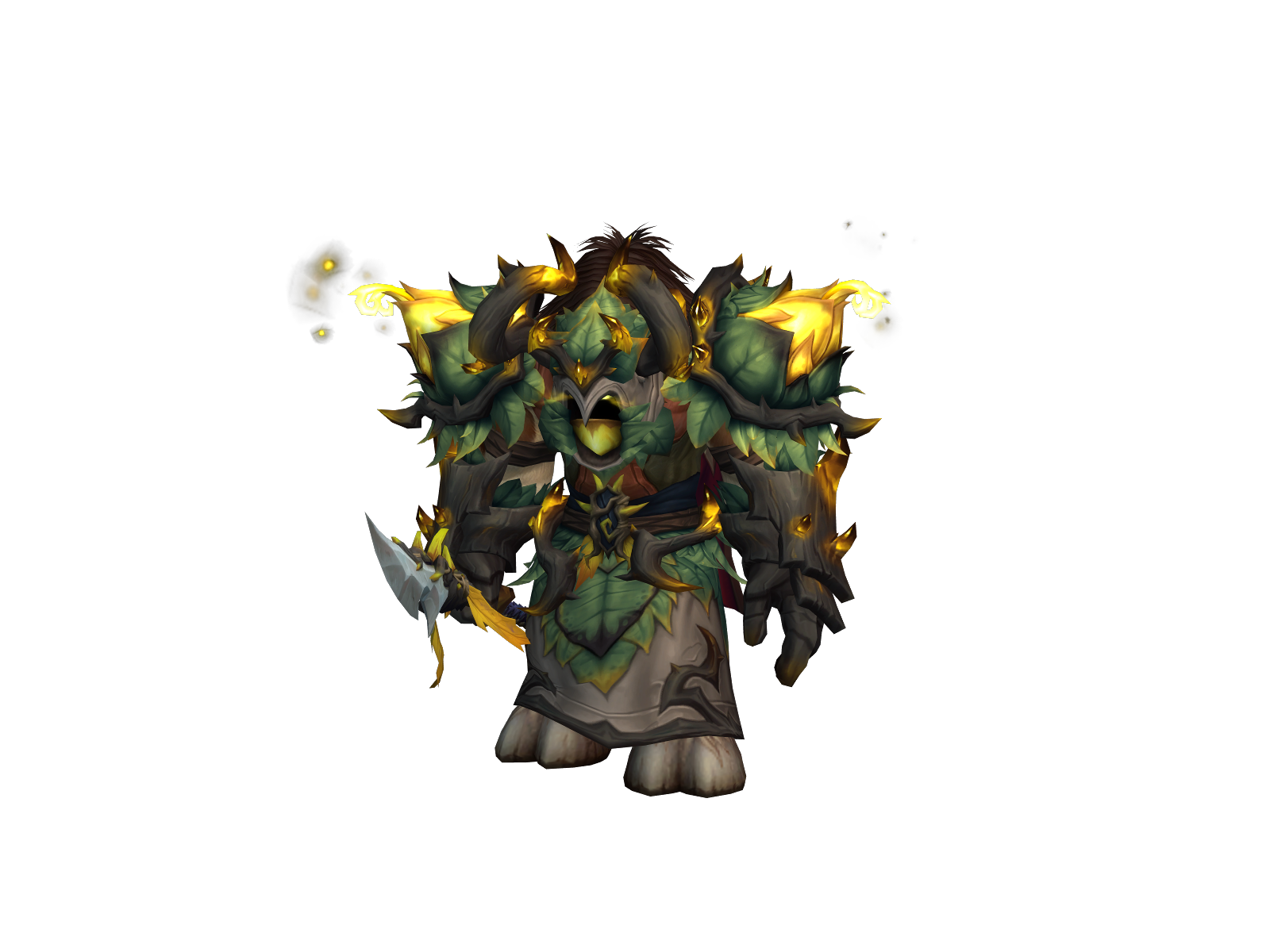 Itsadruid 3D character render