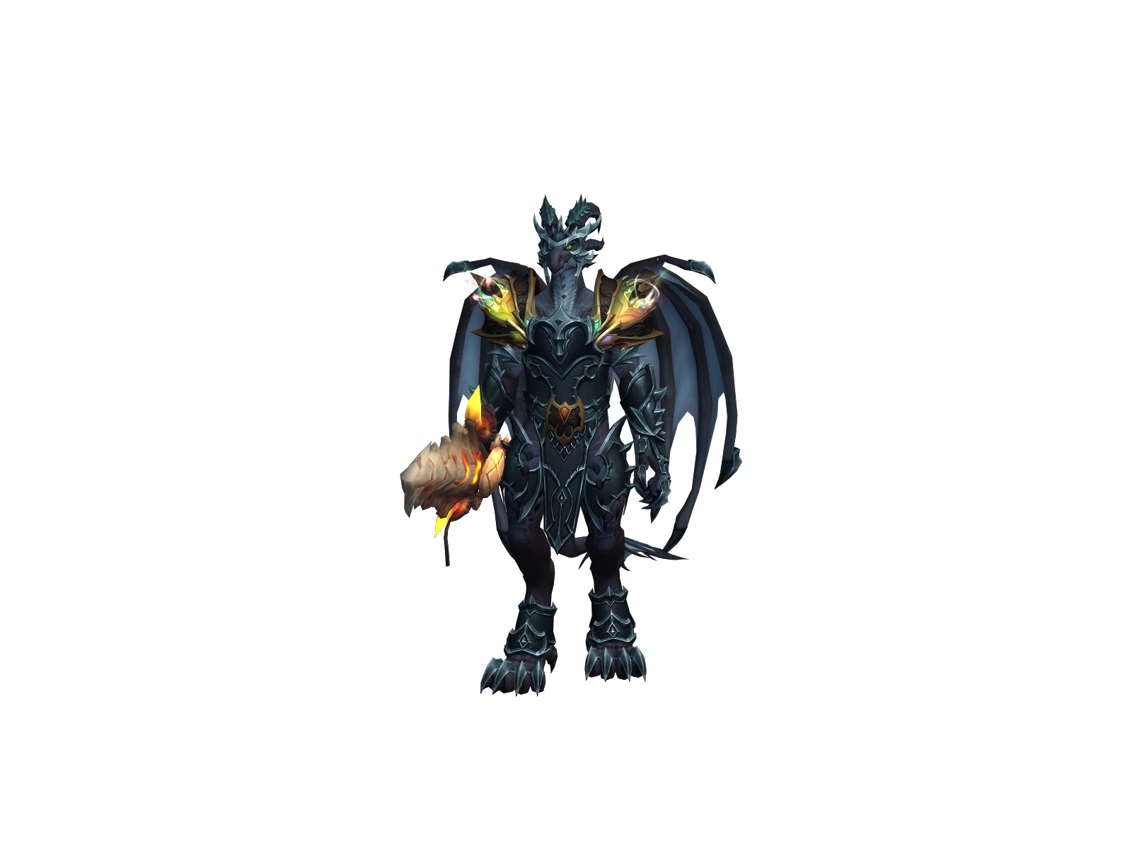 Voldrake 3D character render