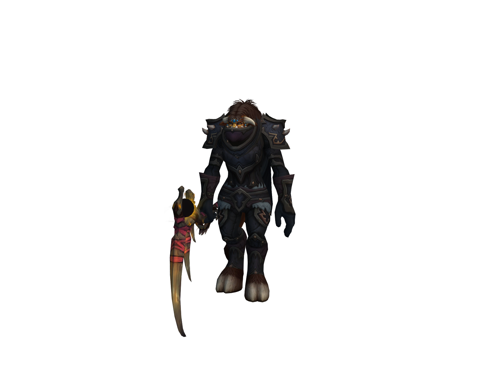 Mortalix 3D character render