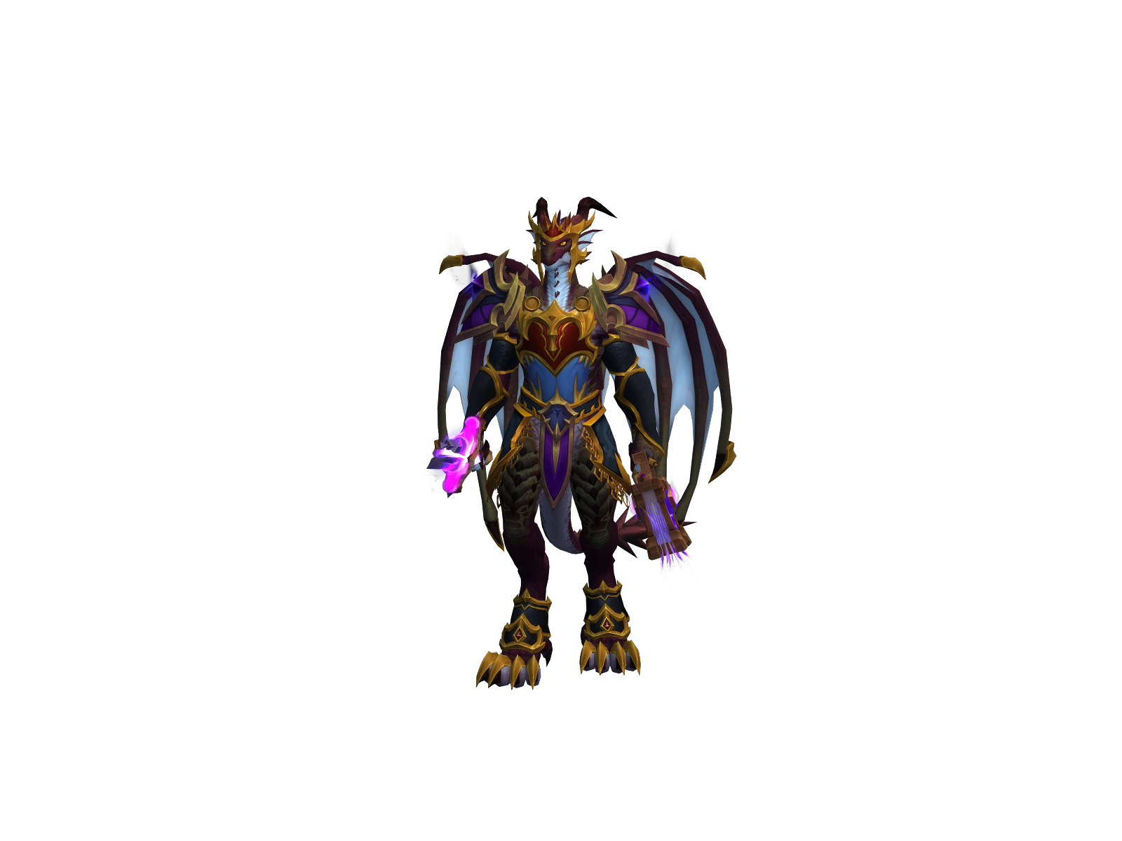 Dratax 3D character render