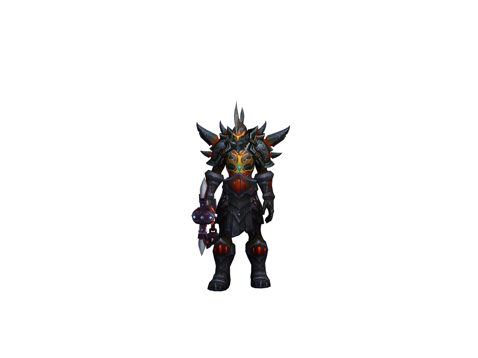 Gojira 3D character render