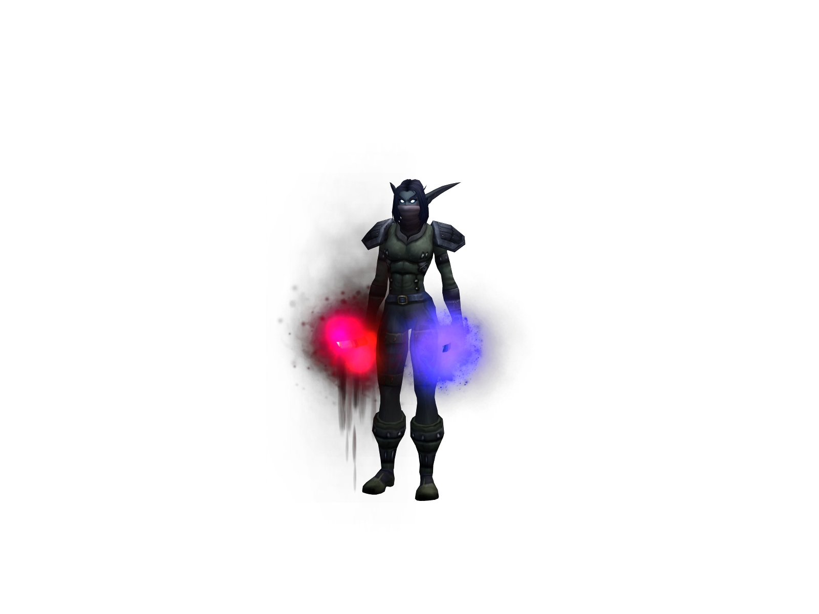 Energy character render