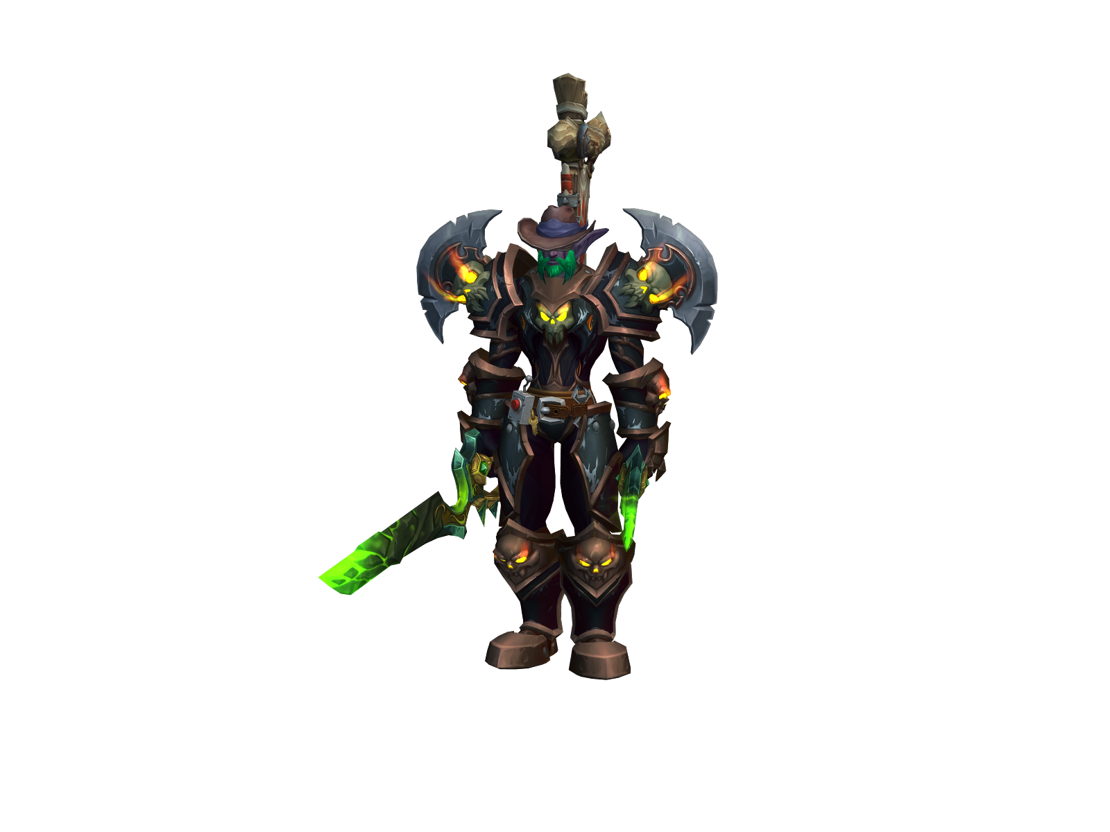 Swifty 3D character render
