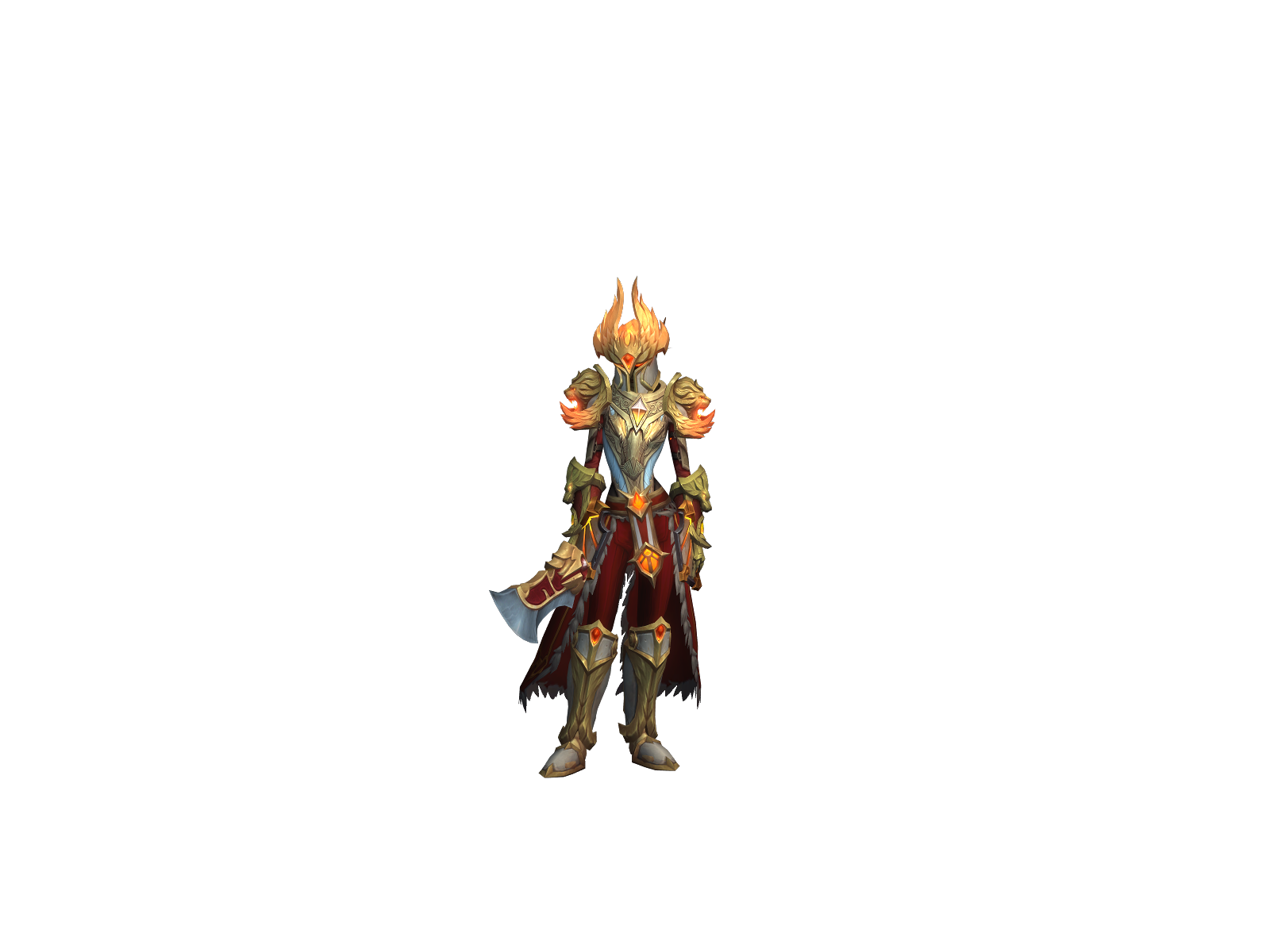 Kynrael 3D character render
