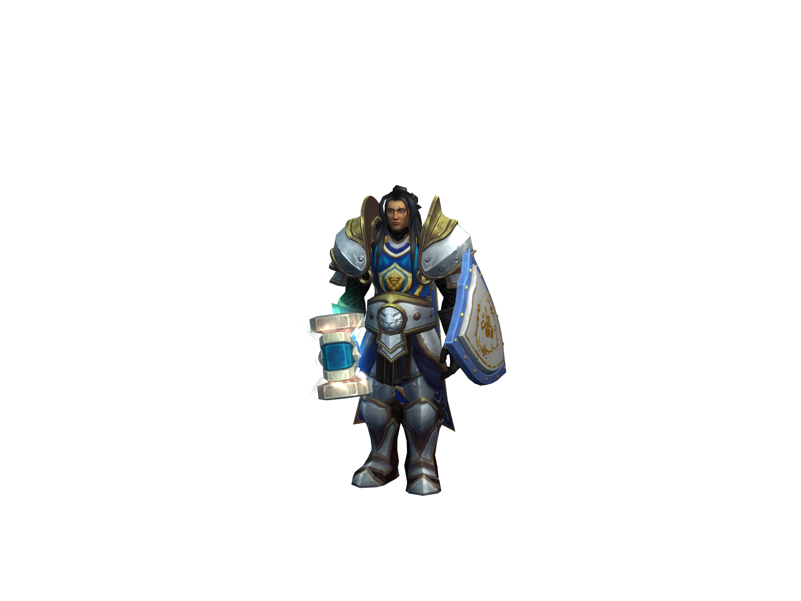 Ragris 3D character render