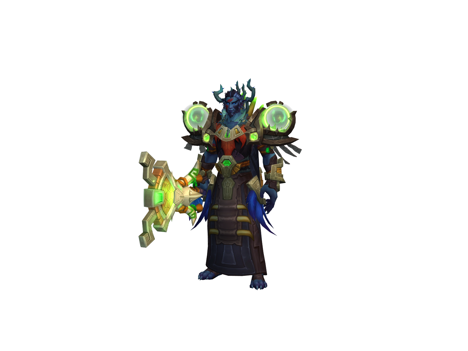 Thaler 3D character render