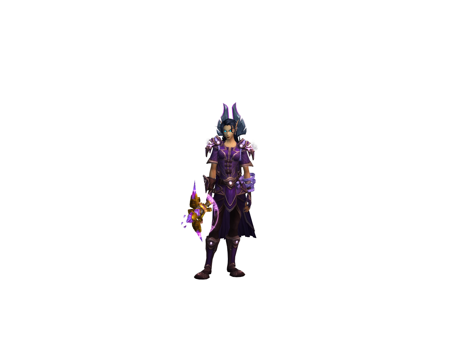 Elunvyr 3D character render