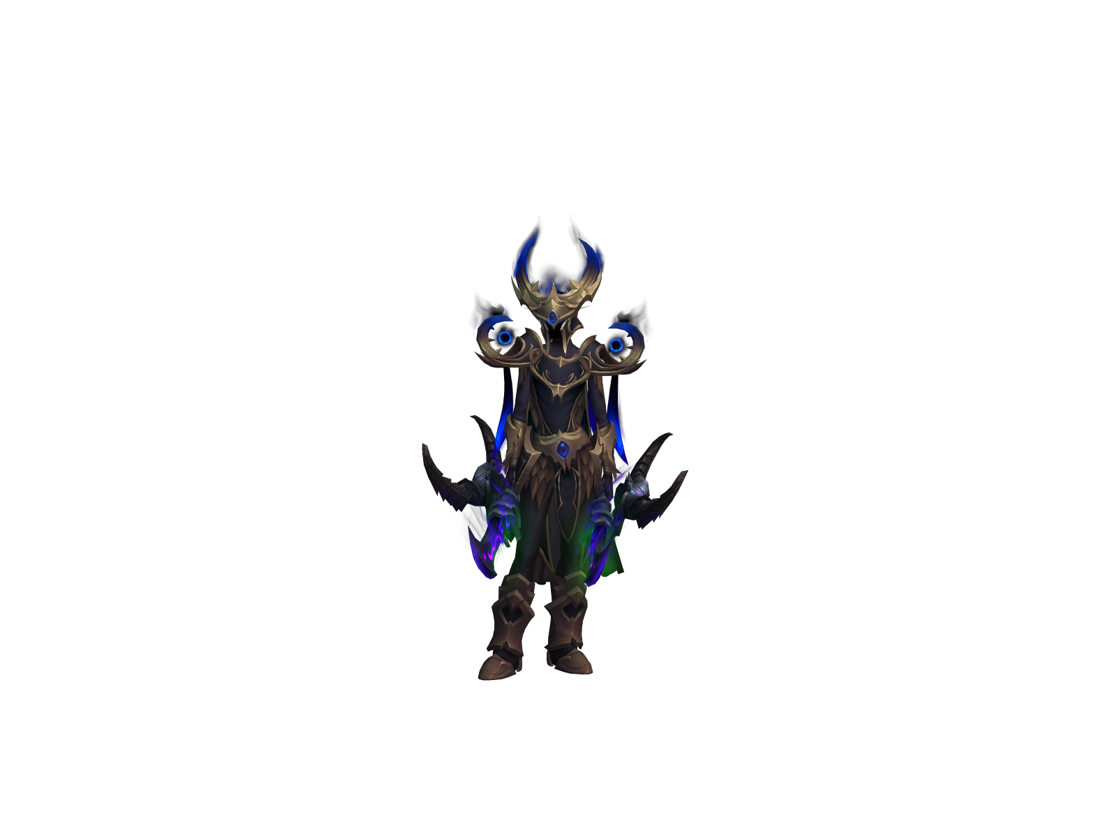 Ilidians 3D character render
