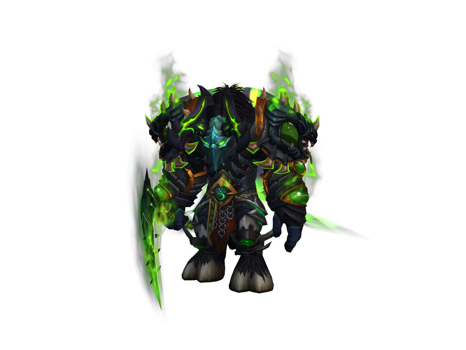 Blacknarus 3D character render