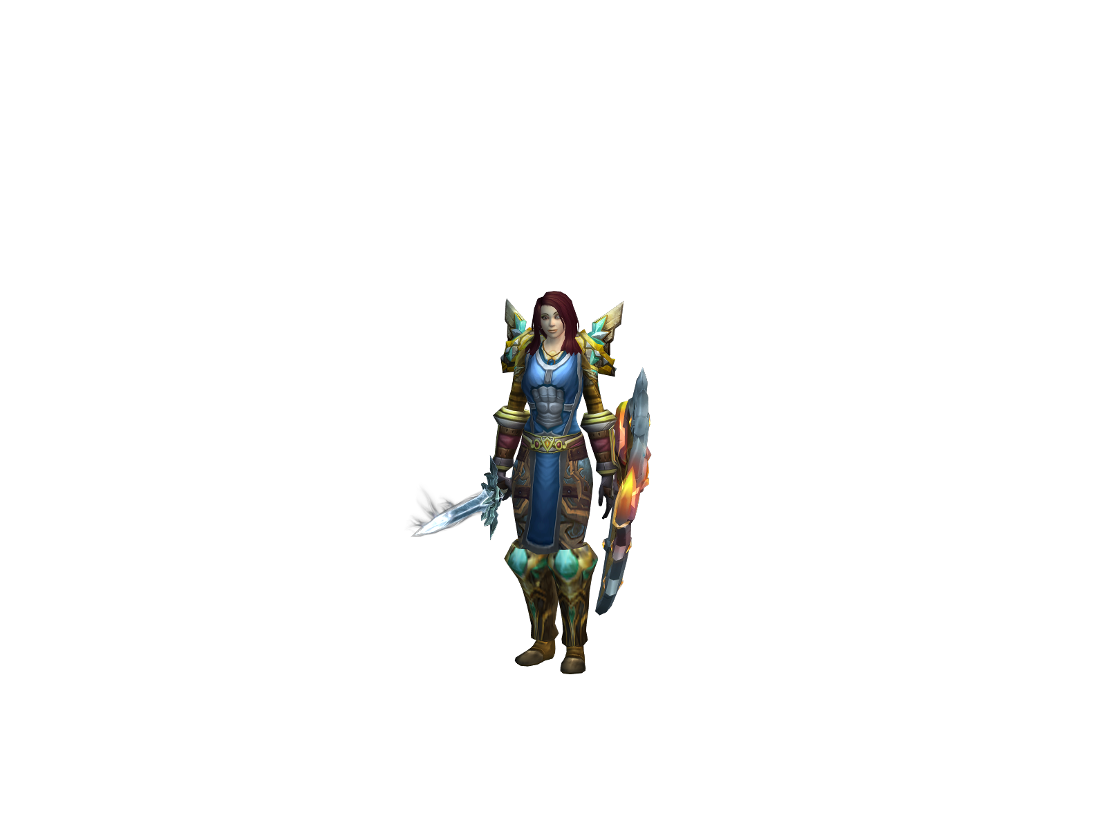Phalex 3D character render
