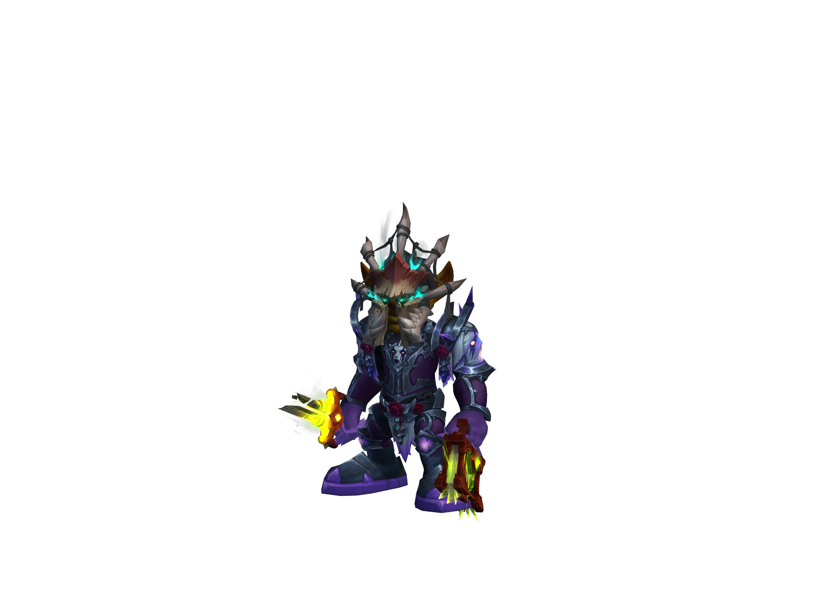 Peacmaker 3D character render